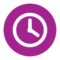 Icône d'une horloge / de l'heure